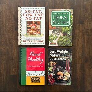 Healthy Cooking Cookbook Collection Set of 4